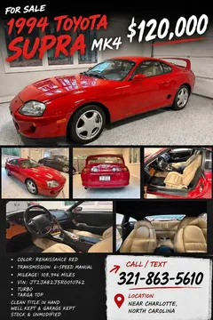 1994 Toyota Supra MK4 Twin Turbo