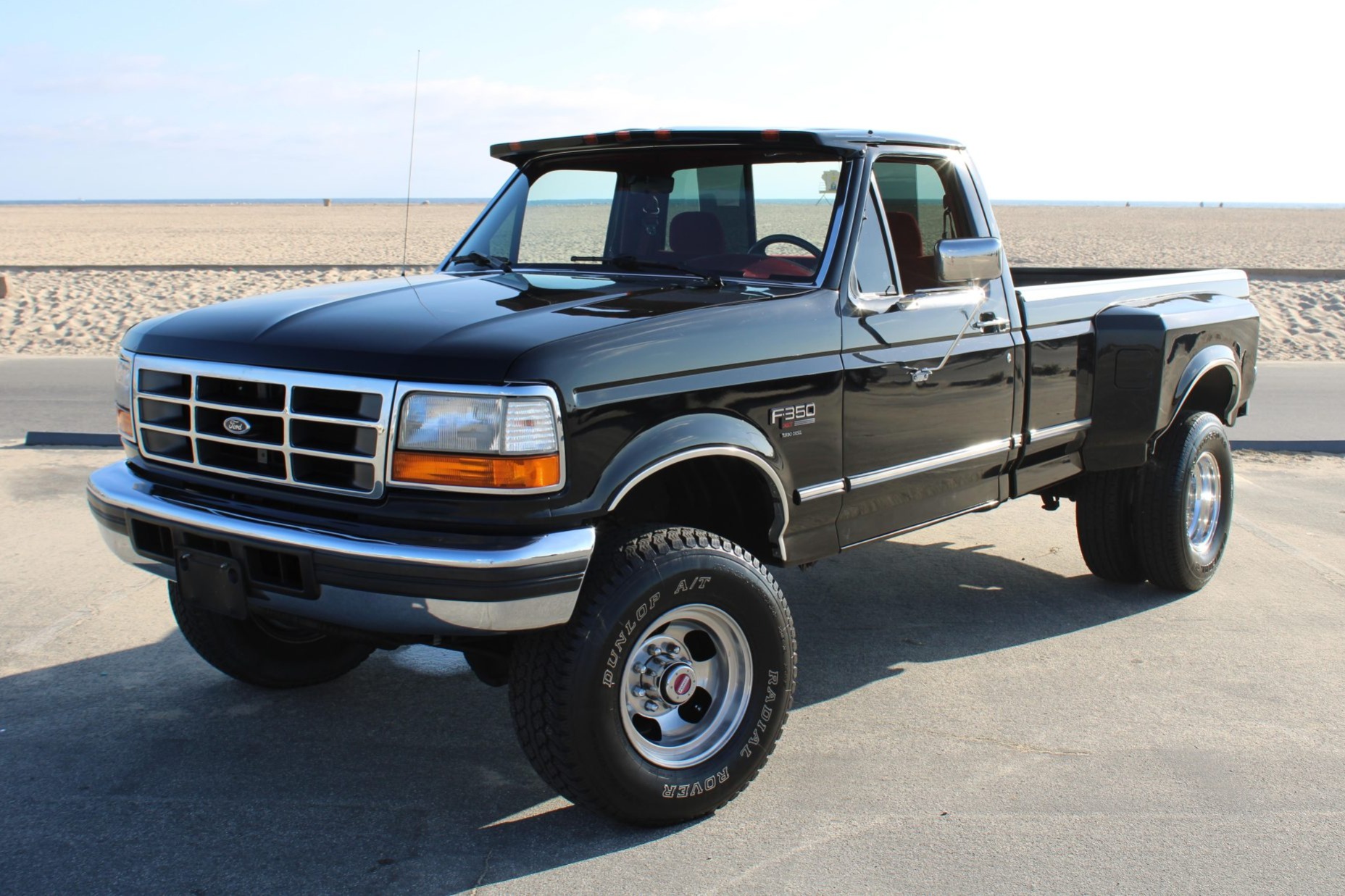 16k-Mile 1994 Ford F-350 XLT Power Stroke Dually Conversion 4×4 5-Speed