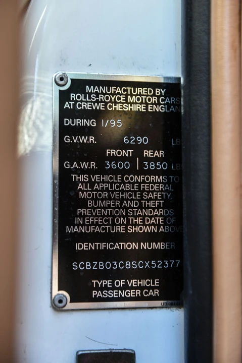 1995 Bentley Continental R - Image 26 of 31