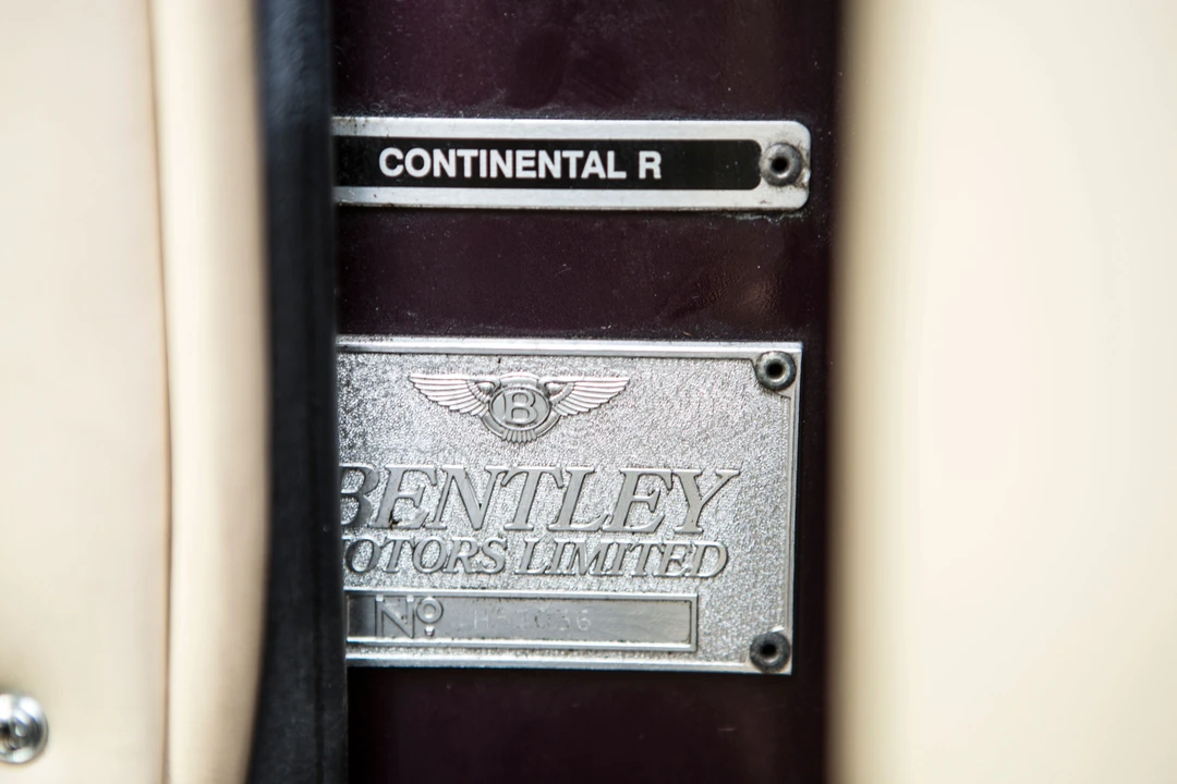 1995 Bentley Continental R - Image 11 of 17