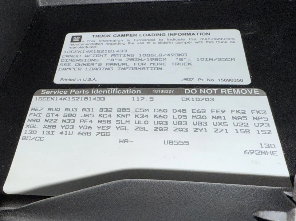 1995 Chevrolet C/K 4th Gen - Image 31 of 31
