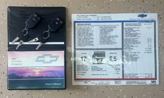 1995 Chevrolet Camaro Z28 4th Gen - Image 8 of 8