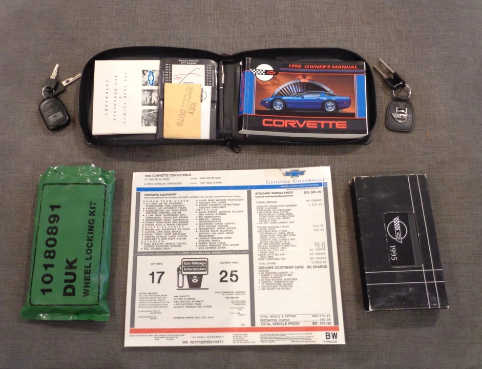 1995 Chevrolet Corvette C4 - Image 29 of 29
