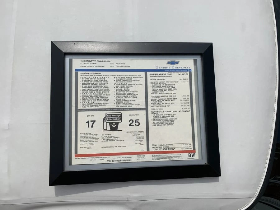 1995 Chevrolet Corvette C4 - Image 11 of 12