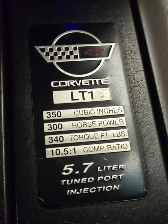 1995 Chevrolet Corvette C4 - Image 16 of 17