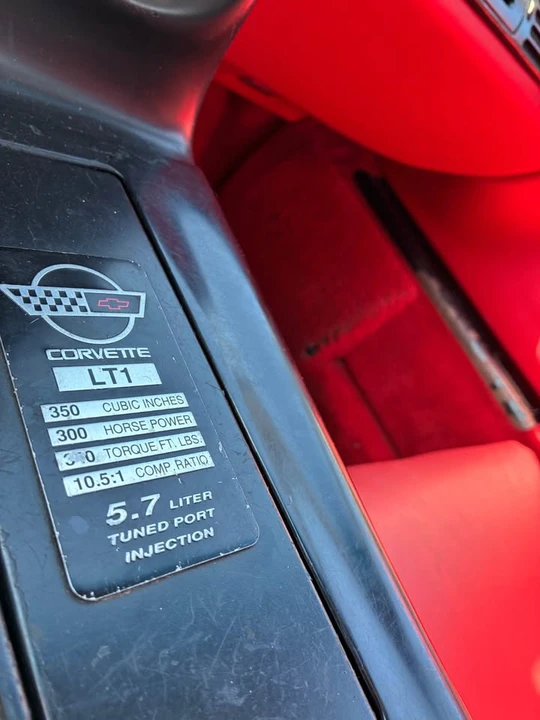 1995 Chevrolet Corvette C4 - Image 7 of 8