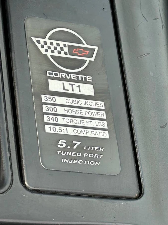1995 Chevrolet Corvette C4 - Image 12 of 24