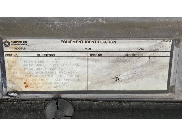 1995 Dodge Ram 2nd Gen - Image 17 of 21