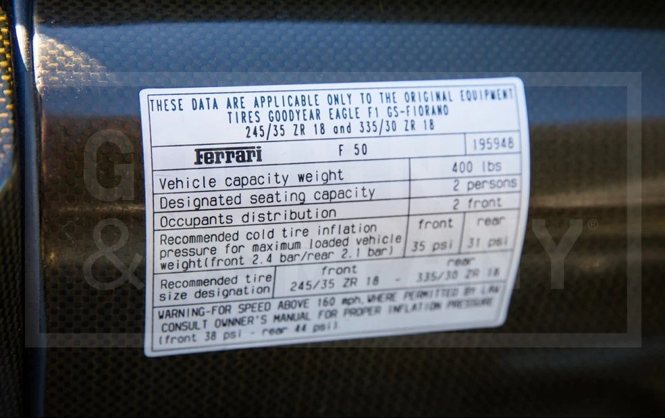 1995 Ferrari F50 - Image 16 of 26