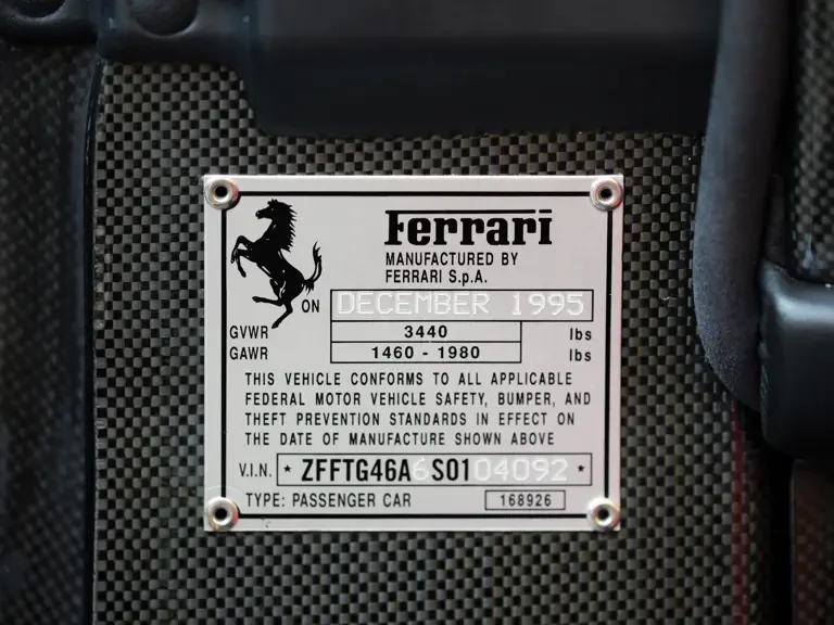 1995 Ferrari F50 - Image 18 of 31