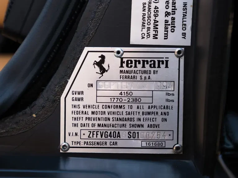 1995 Ferrari F512 M - Image 30 of 31