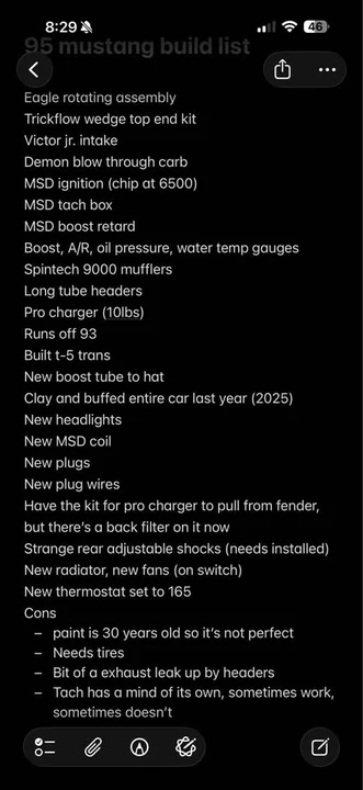 1995 Ford SN95 Mustang - Image 2 of 5