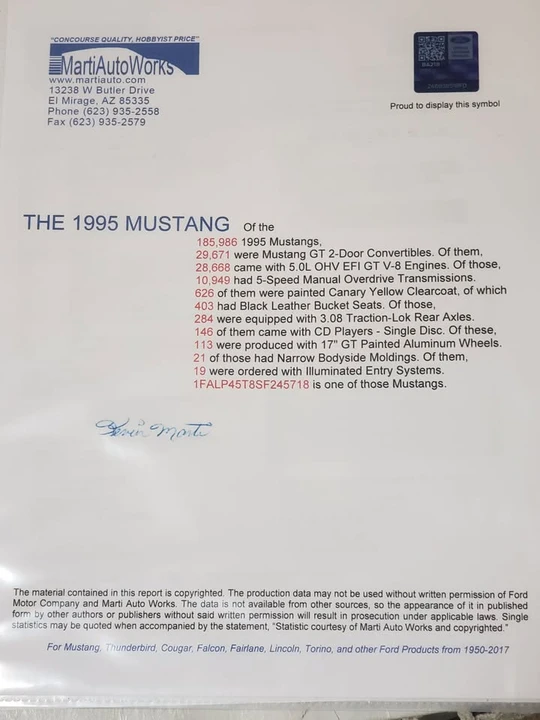 1995 Ford SN95 Mustang - Image 10 of 12
