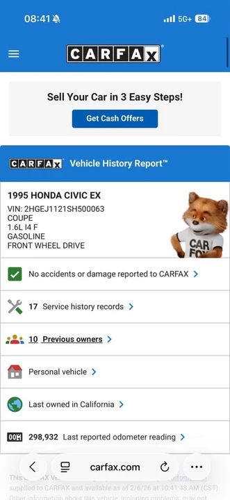 1995 Honda EG Civic - Image 17 of 17