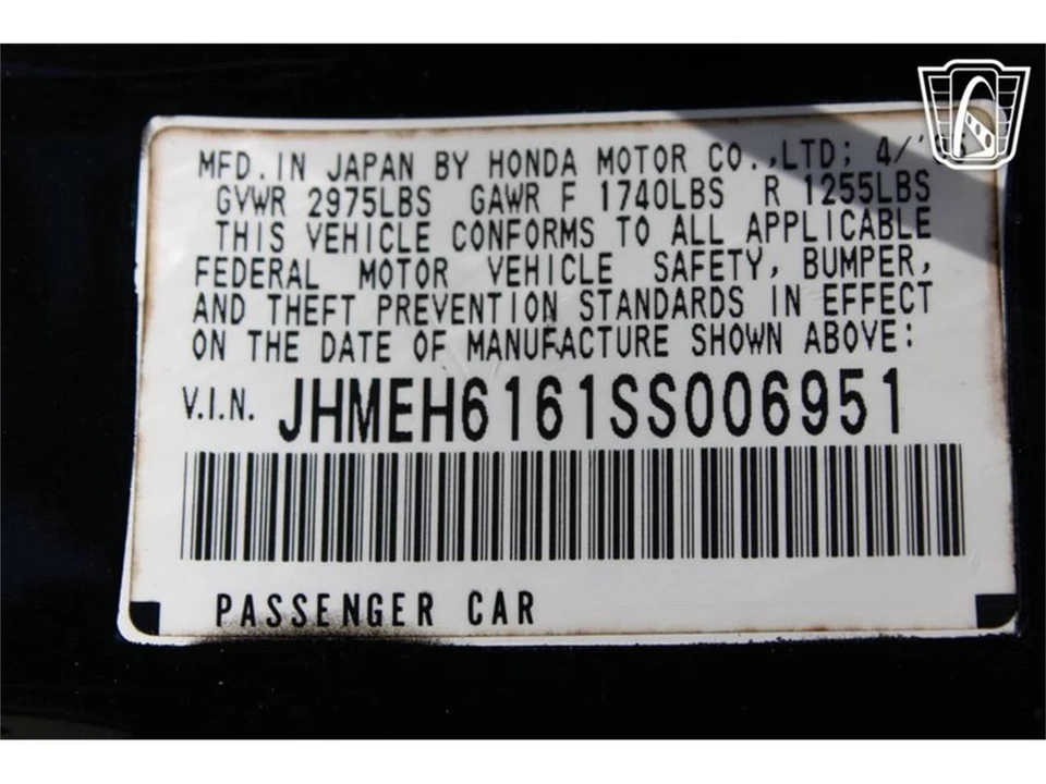 1995 Honda Del Sol - Image 20 of 31