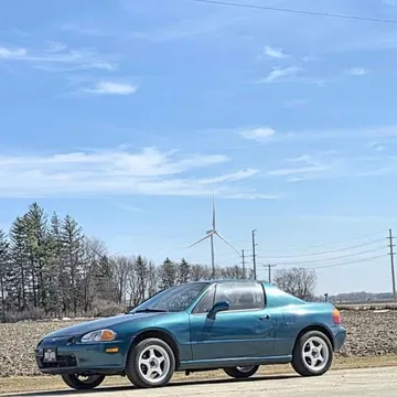 1995 Honda del Sol Si Coupe 2D