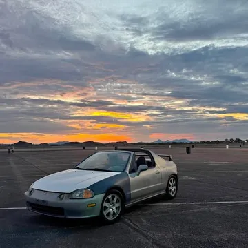1995 Honda del Sol Si Coupe 2D
