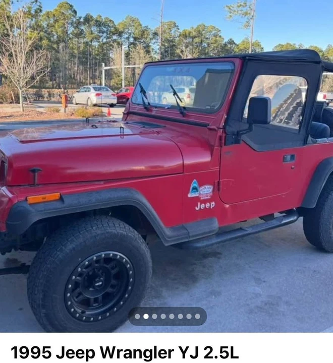1995 Jeep YJ Wrangler - Image 5 of 5