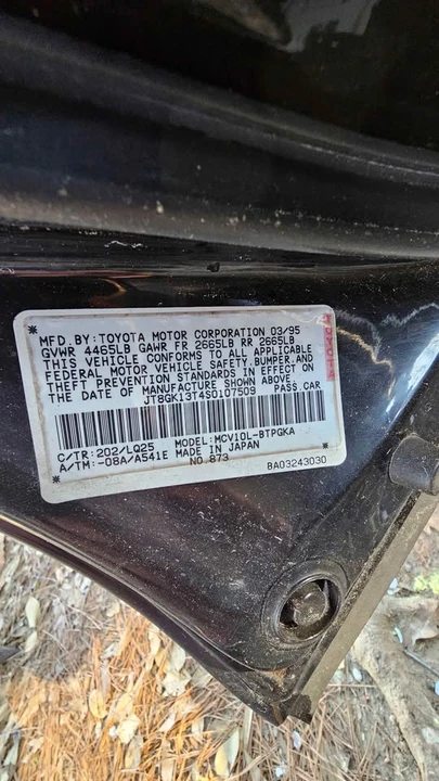 1995 Lexus ES 2nd Gen - Image 7 of 10