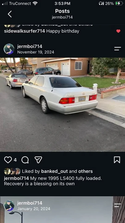 1995 Lexus LS 2nd Gen - Image 2 of 2