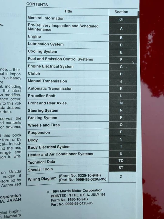 1995 Mazda NA MX-5 Miata - Image 14 of 15