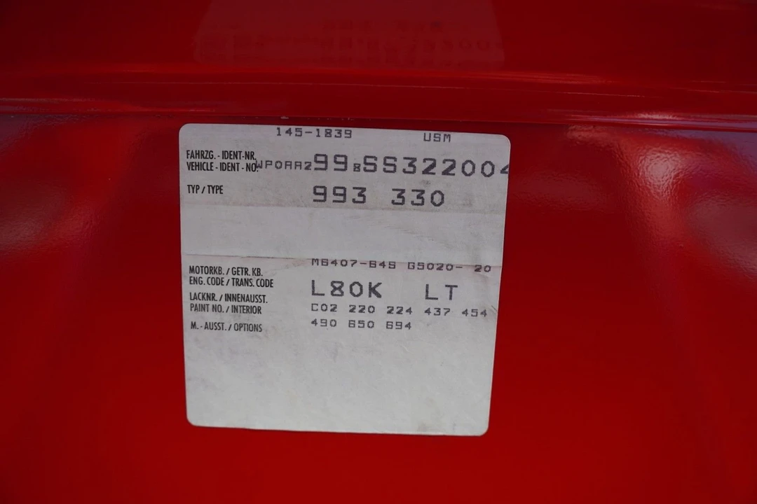 1995 Porsche 993 Carrera - Image 6 of 21