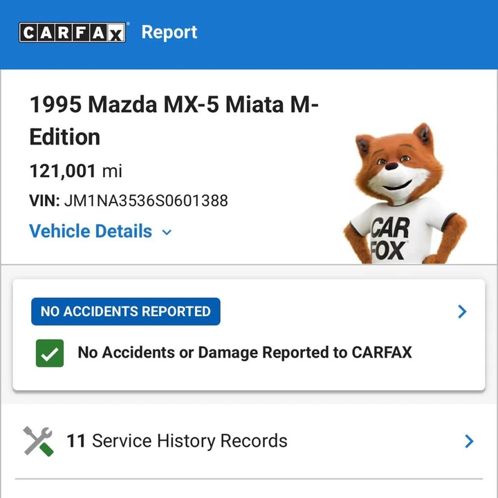 1995 Mazda NA MX-5 Miata - Image 10 of 10