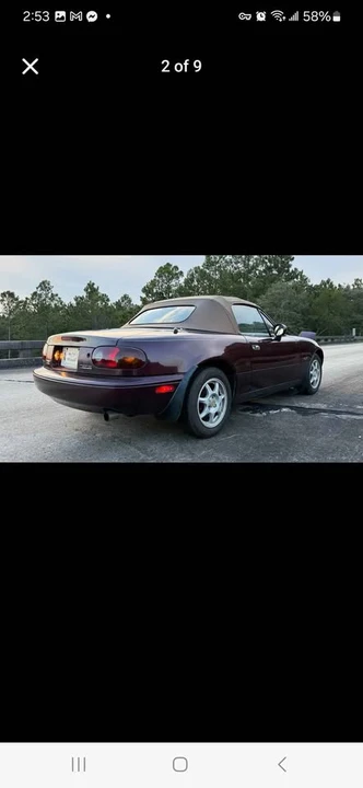 1995 Mazda NA MX-5 Miata - Image 4 of 5