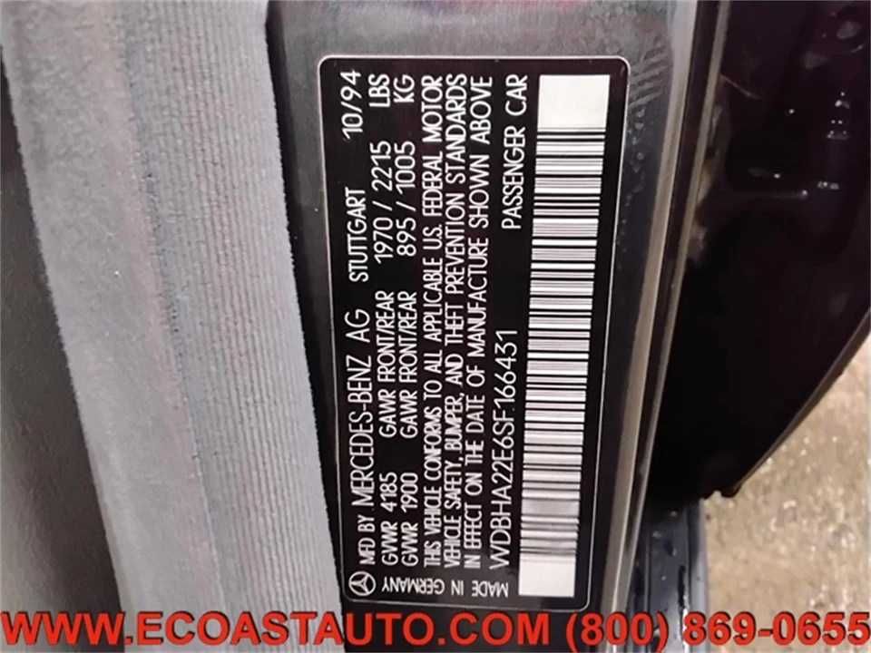 1995 Mercedes-Benz W202 C-Class - Image 18 of 18