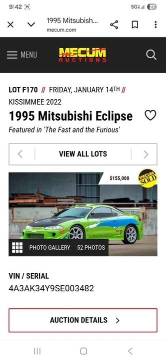 1995 Mitsubishi Eclipse 2nd Gen - Image 12 of 12