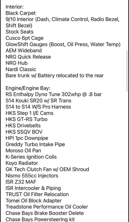 1995 Nissan S14 Silvia - Image 11 of 11