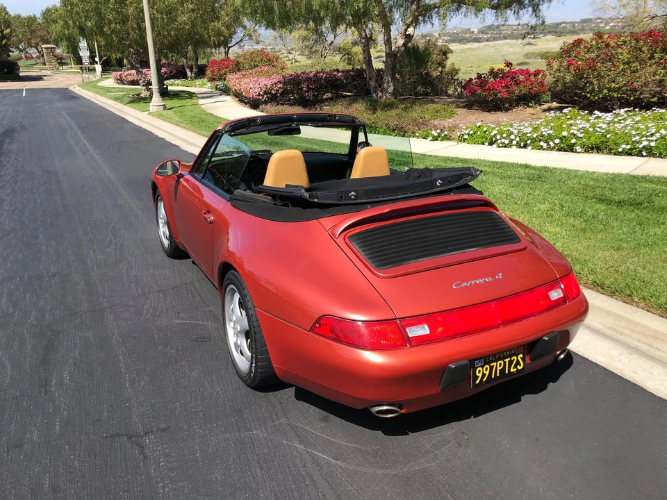 1995 Porsche 993 Carrera 4 - Image 2 of 9