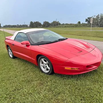 1995 Pontiac Firebird Trans Am Convertible 2D