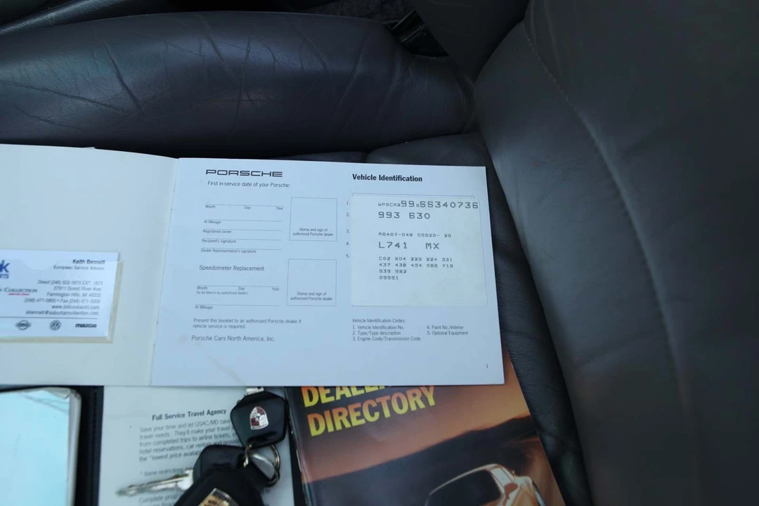 1995 Porsche 993 Carrera - Image 14 of 16