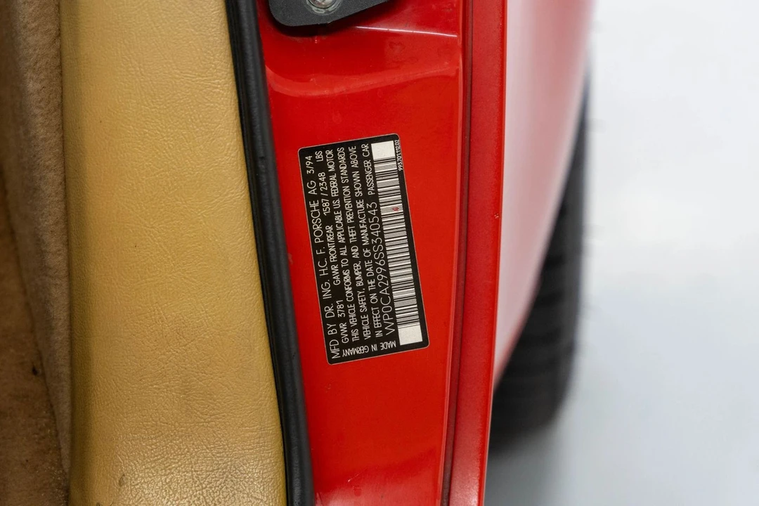 1995 Porsche 993 Carrera - Image 13 of 28
