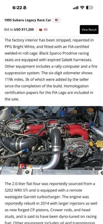 1995 Subaru Legacy 2nd Gen - Image 6 of 18