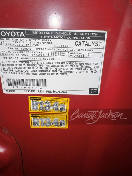1995 Toyota Tacoma 1st Gen - Image 9 of 11
