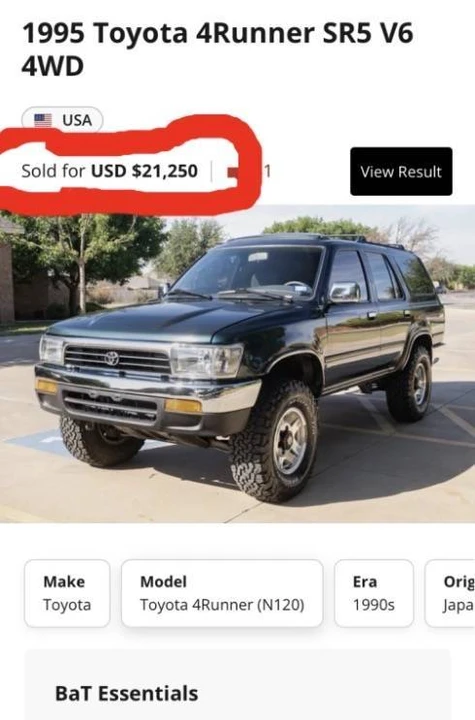 1995 Toyota 4Runner 2nd Gen - Image 21 of 22
