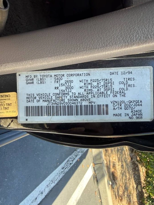 1995 Toyota 4Runner 2nd Gen - Image 11 of 11