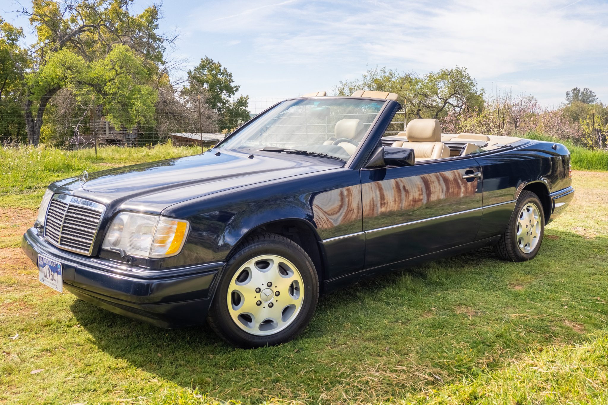 48k-Mile 1995 Mercedes-Benz E320 Cabriolet
