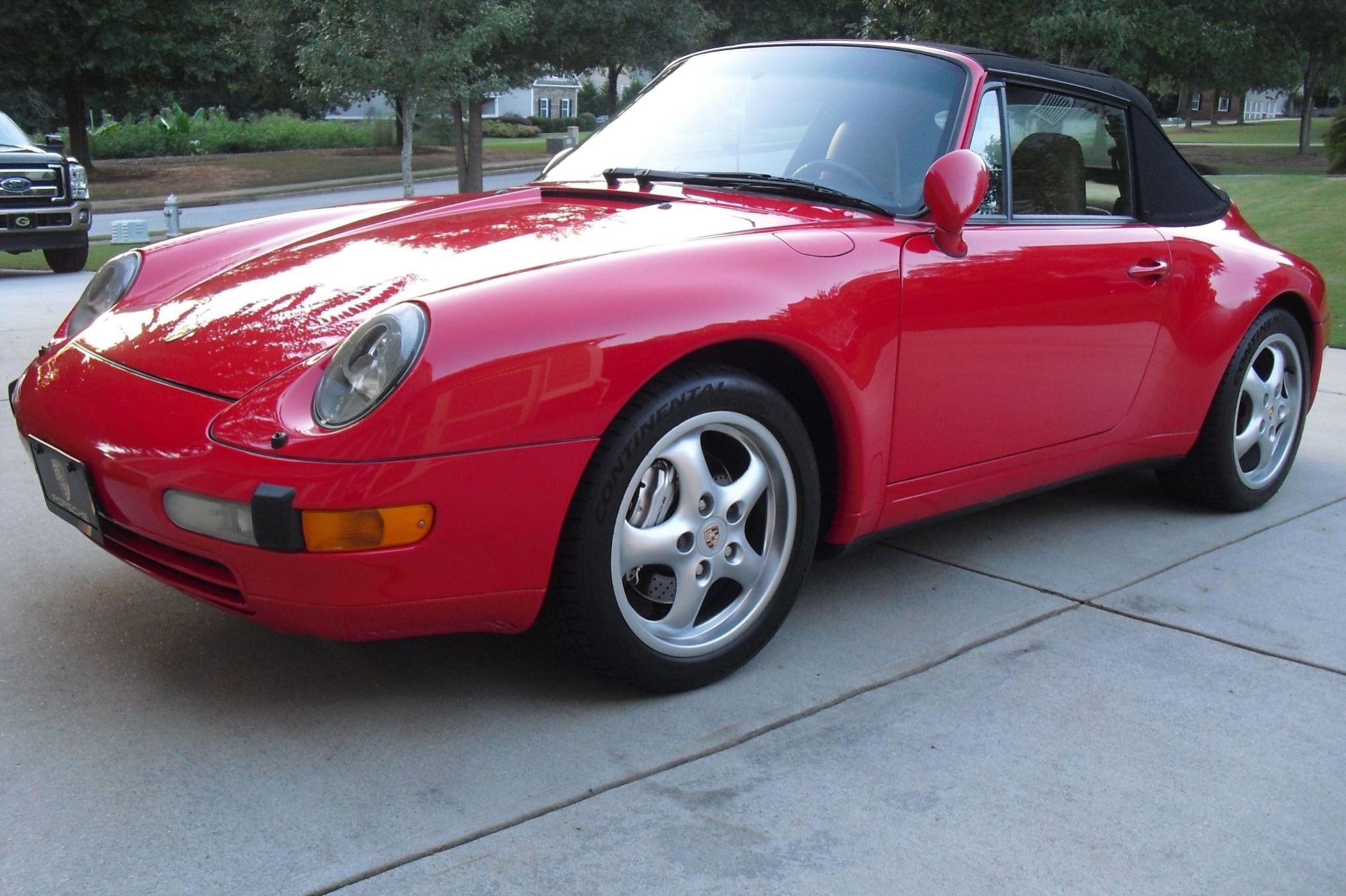 31k-Mile 1995 Porsche 911 Carrera 4 Cabriolet 6-Speed