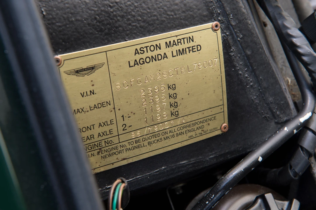 1996 Aston Martin V8 Coupe - Image 7 of 31
