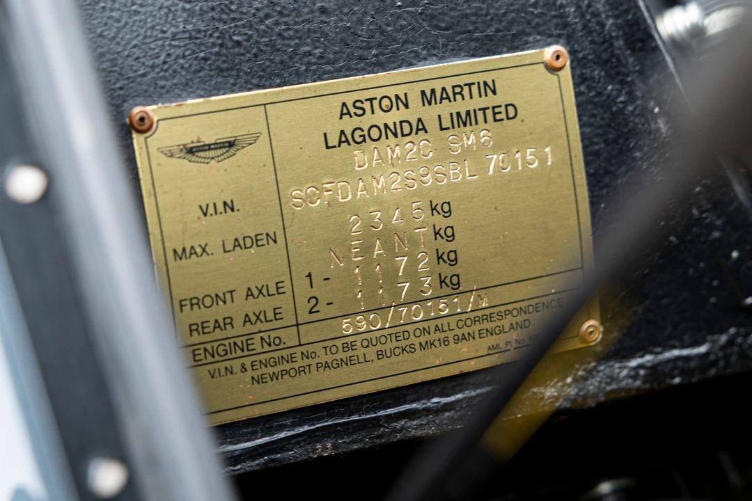 1996 Aston Martin Vantage (1993-2000) - Image 7 of 22