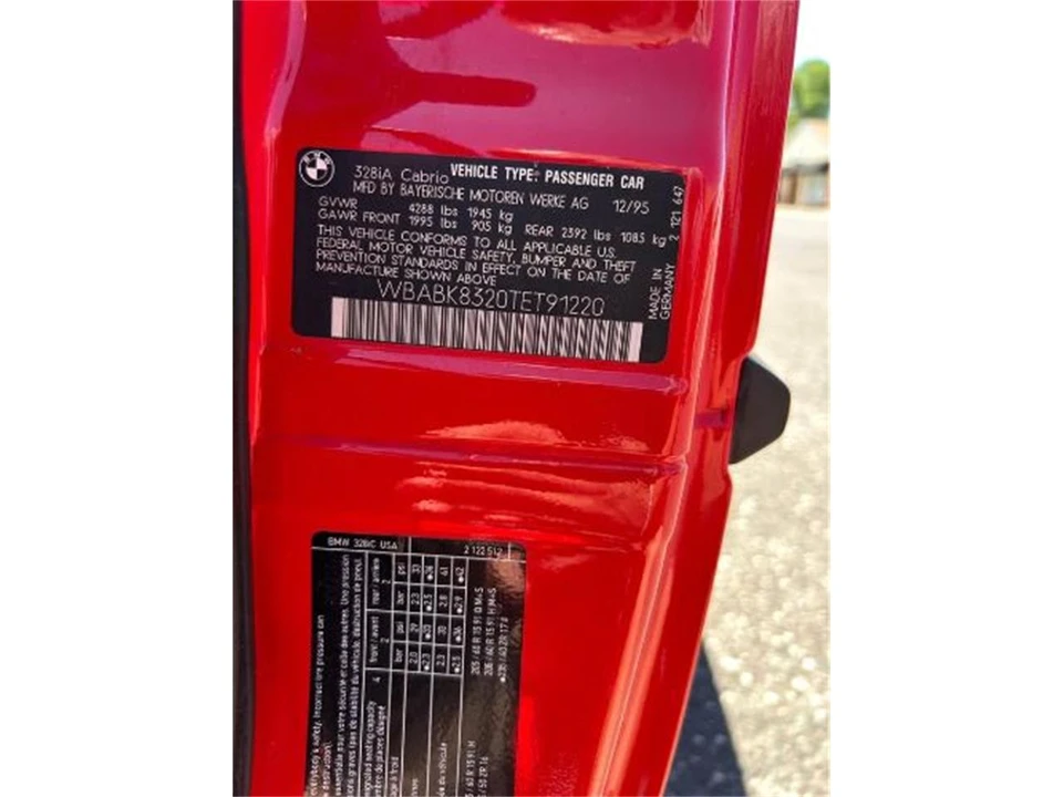 1996 BMW E36 3 Series - Image 10 of 19