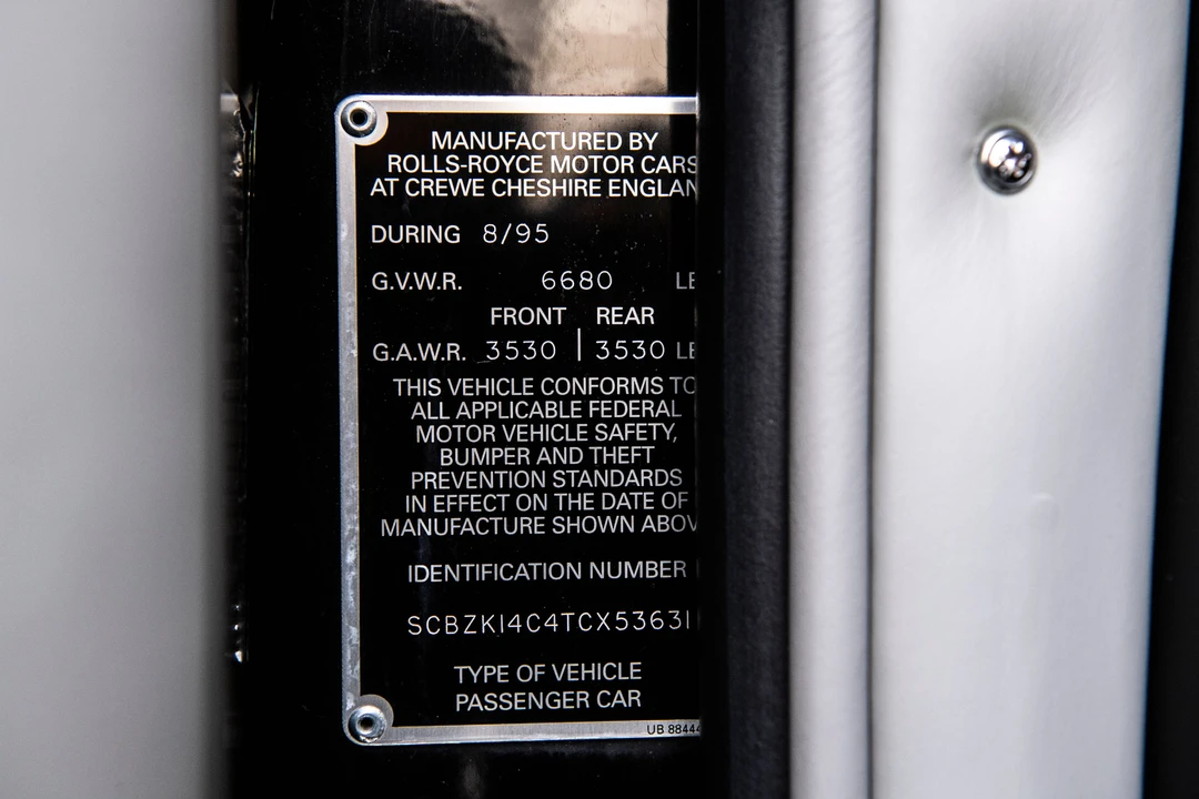 1996 Bentley Azure 1st Gen - Image 30 of 31