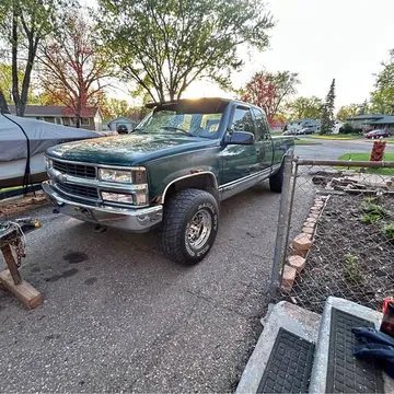 1996 Chevrolet 1500 Extended Cab Short Bed