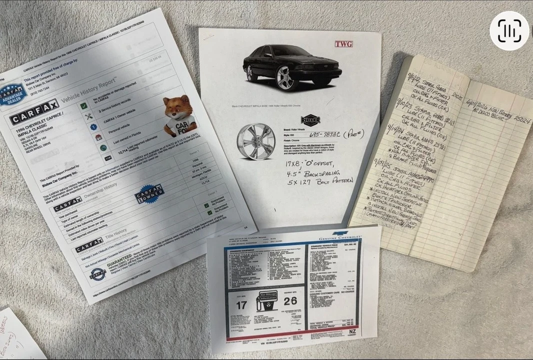 1996 Chevrolet Impala 7th Gen - Image 11 of 18
