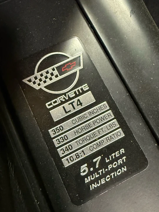 1996 Chevrolet Corvette C4 - Image 16 of 17