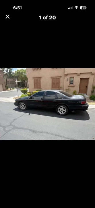 1996 Chevrolet Impala 7th Gen - Image 2 of 20