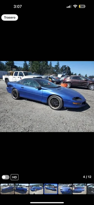 1996 Chevrolet Camaro 4th Gen - Image 4 of 11